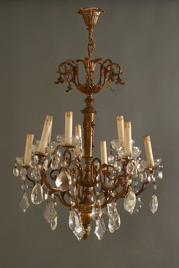 Staré lustre Zbierka starých svietidiel Obchod Poľsko Poľsko