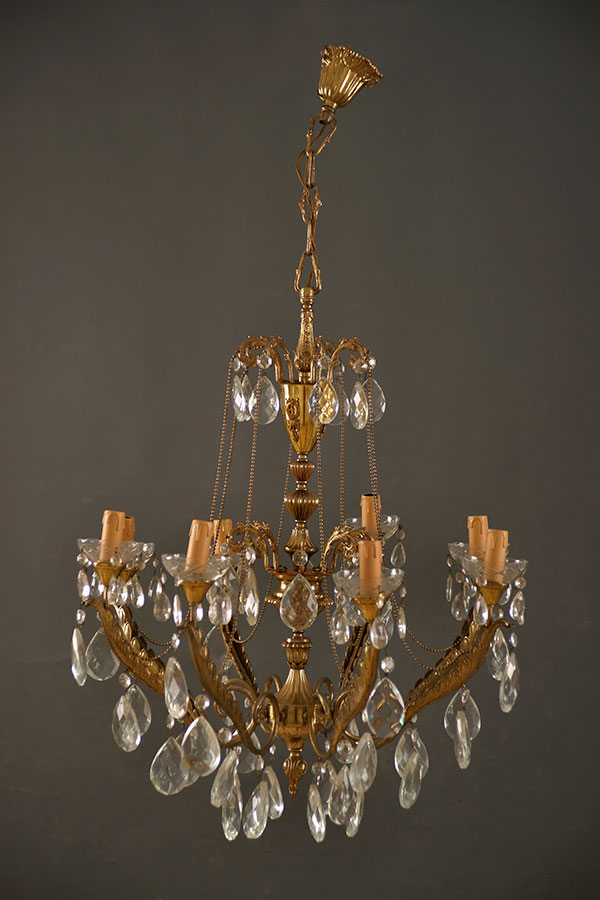 Staré lustre Zbierka starých svietidiel Obchod Poľsko Poľsko