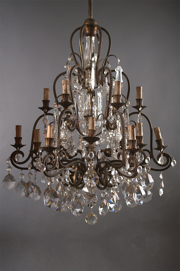 Staré lustre Zbierka starých svietidiel Obchod Poľsko Poľsko