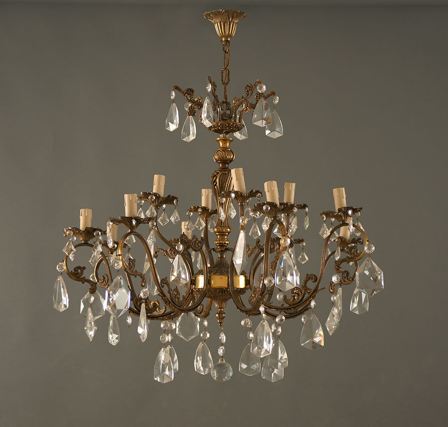 Staré lustre Zbierka starých svietidiel Obchod Poľsko Poľsko