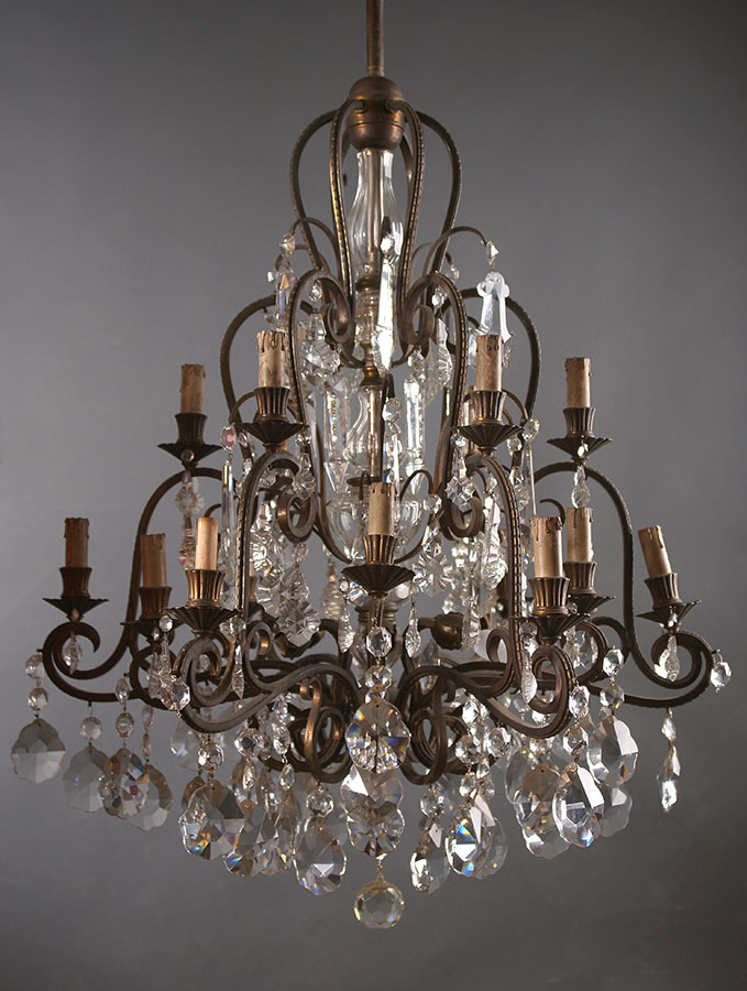 Staré lustre Zbierka starých svietidiel Obchod Poľsko Poľsko