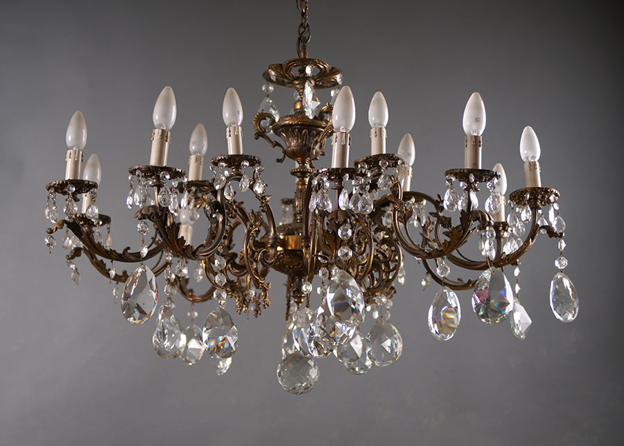 Staré lustre Zbierka starých svietidiel Obchod Poľsko Poľsko