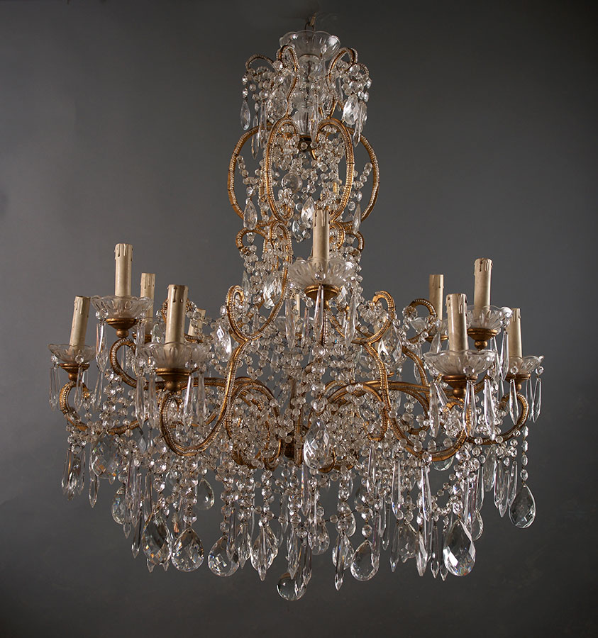 Staré lustre Zbierka starých svietidiel Obchod Poľsko Poľsko