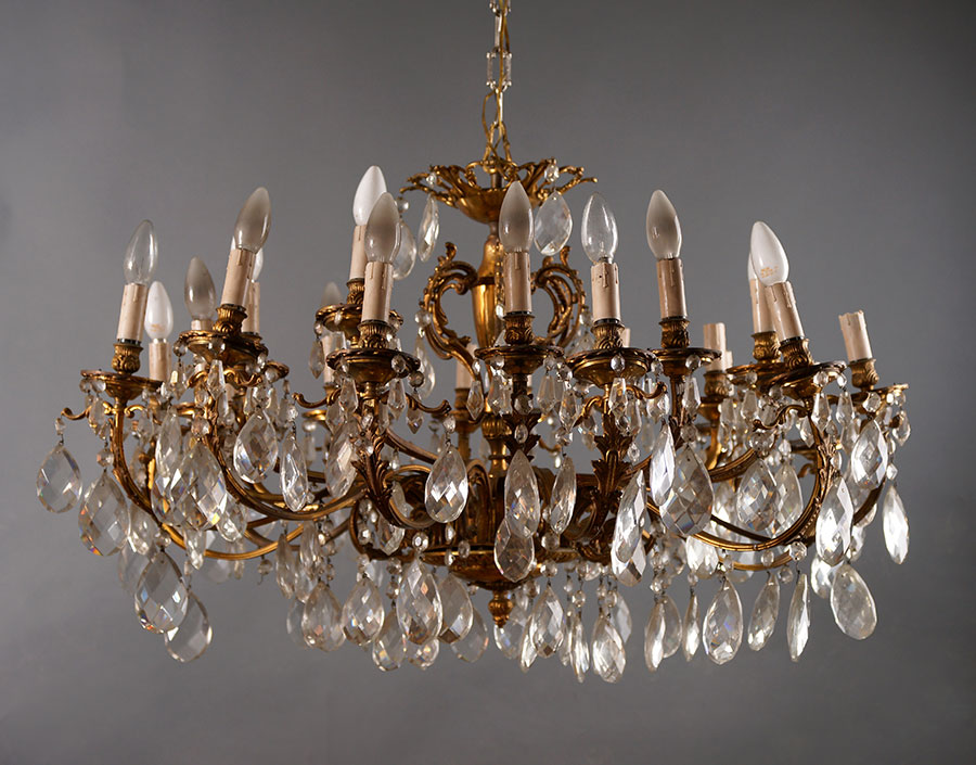 Staré lustre Zbierka starých svietidiel Obchod Poľsko Poľsko