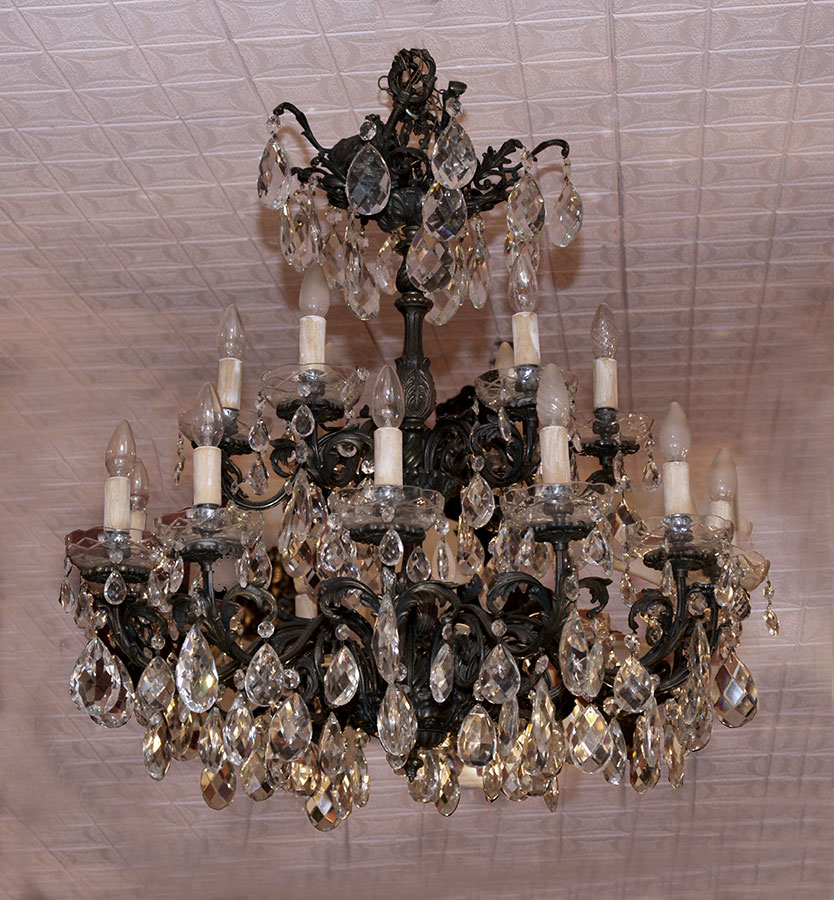 Staré lustre Zbierka starých svietidiel Obchod Poľsko Poľsko