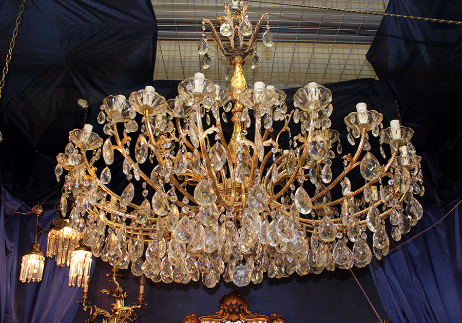 Staré lustre Zbierka starých svietidiel Obchod Poľsko Poľsko