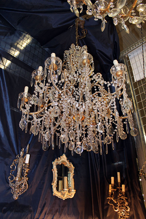 Staré lustre Zbierka starých svietidiel Obchod Poľsko Poľsko